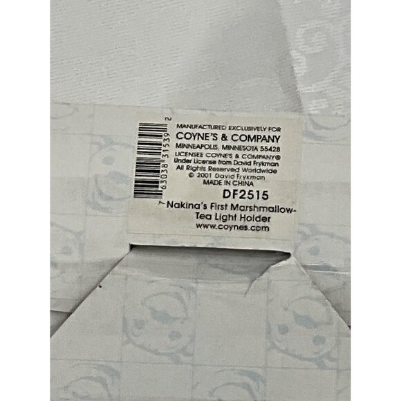 David Frykman Ice Cubs Polar Bear Nakina's First Marshmallow Tea Light Holder - Picture 8 of 8